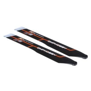 OMPHOBBY M2 EVO Main Blades Replacement Parts Orange OSHM2321O for RC Helicopters NJ