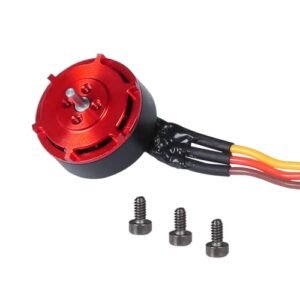 OMPHOBBY M2 EVO Tail Motor Set Replacement Parts for Getting Started in RC Helicopters OSHM2316R Red