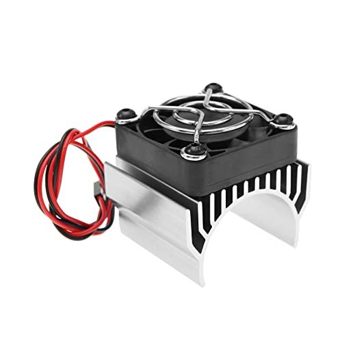 Atmotoys RC Car Aluminum Alloy Motor Heat Sink with Cooling Fan for 540 550 3650 3660 Motors