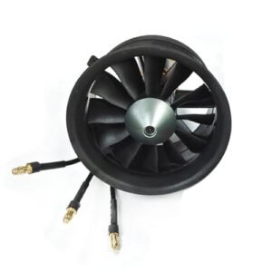 JFtech CCW 64mm Ducted Fan 4300KV Motor 12 Blade Reverse Propeller 3S Lipo Version for RC Airplane Exploring Ducted Fan vs Propeller RC Performance