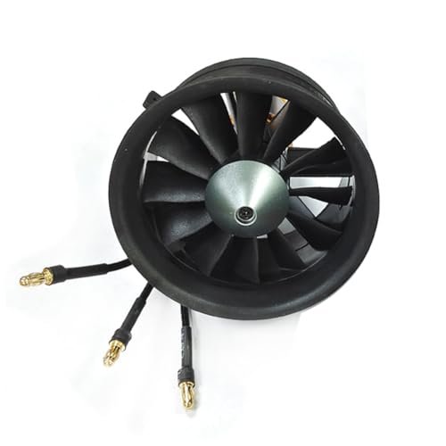 JFtech CCW 64mm Ducted Fan 4300KV Motor 12 Blade Reverse Propeller 3S Lipo Version for RC Airplane Exploring Ducted Fan vs Propeller RC Performance