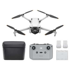 DJI Mini 3 Fly More Combo Lightweight Drone with 4K HDR Video True Vertical Shooting Ideal for RC Helicopter Shooting Rockets Enthusiasts