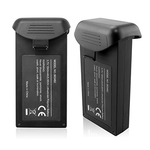 HS110D HS110G Quadcopter 3.7V 1500mAh Lithium Battery 2PCS Drone Accessories