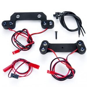AXSPEED RC LED Light Headlight Taillight for Pirates 2 RC Truck 1/8 Scale TRX E REVO 2.0 4WD