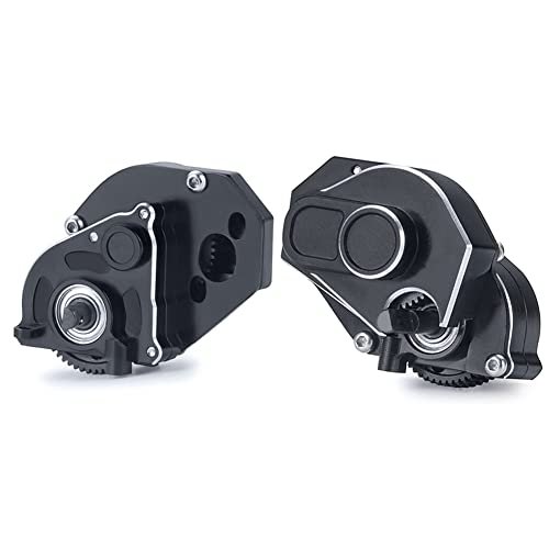 WEFEINO CNC Complete Transmission Case 2 Speeds Gearbox for Deadbolt RC Truck Axial SCX24 AXI90081 AXI00001 AXI00002 AXI00004 AXI00005 AXI00006