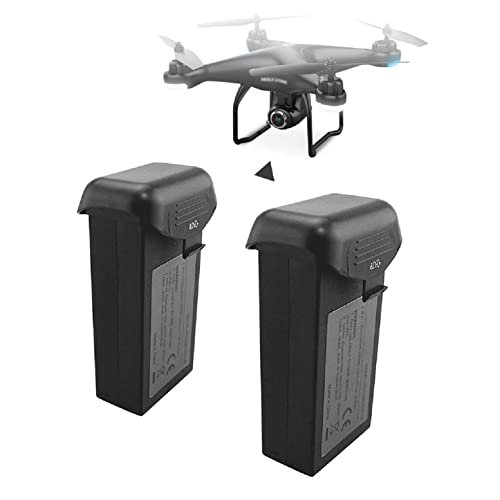 HS120D Drone 7.4V 1200mAh Lithium Battery 2PCS Set for Folding Brushless Quadcopter