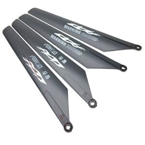 DKNTZO RC Helicopter S033G 24.5cm Main Propeller Blades Props Rotors A B Fan Paddles 8pcs 4A4B Spare Parts Accessories
