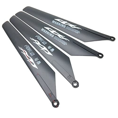DKNTZO RC Helicopter S033G 24.5cm Main Propeller Blades Props Rotors A B Fan Paddles 8pcs 4A4B Spare Parts Accessories