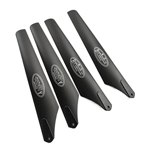 DKNTZO 4 PCS 197mm RC Helicopter Main Blades Propellers Rotors Spare Parts for Century RC Helicopter Parts