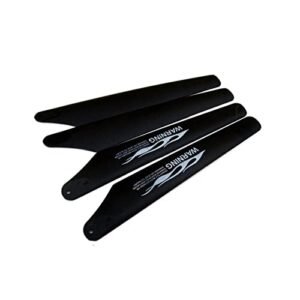 DKNTZO RC Helicopter Propeller, 4 pcs for Syma S032 S032G 14cm Main Blades Propellers Rotors for RC Helicopter Spare Parts Toy Aircraft Accessories