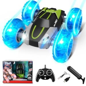 NitroX Remote Control Car with RC Glow Fuel Recipe Guide 2.4GHz All Terrain Off Road Stunt Toy for Kids Ages 4 12