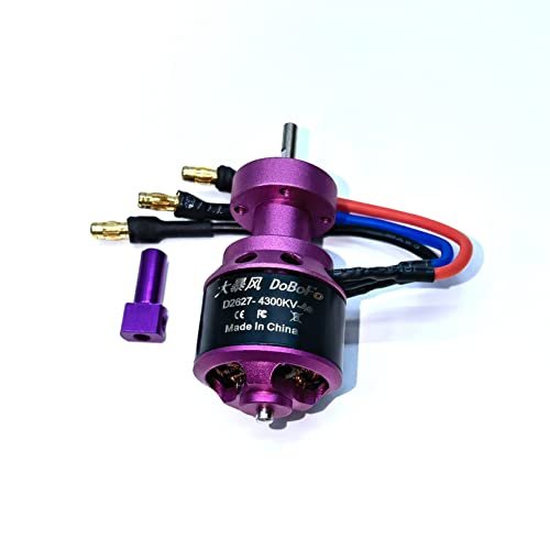 DoBoFo Brushless Motor 4S 4300KV 16.8V EDF 50mm 11 Blades Electric Ducted Fan High Speed Motor 72240RPM