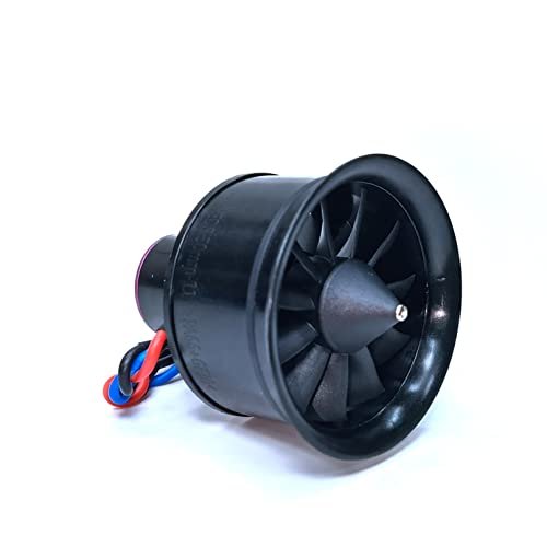 DoBoFo EDF 50mm 3S 4900KV 11 Blades Jet Engine RC Car High Speed Brushless Motor 12.6V Electric Ducted Fan