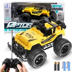 Chxingfeng 1 18 Scale RC Trophy Truck Electric Remote Control Toy with Headlights for Kids