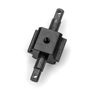 Kingsea Upgrade RC Differential Locker Spool Black Different Case Mount Compatible with Traxxas 1 10 Rustler Hoss Slash Stampede 4x4 XO 1 RC Car Featuring RC V6 Engine