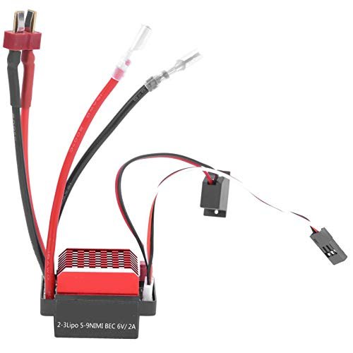 HobbyPower 360A Electronic Speed Controller ESC for RC Boat Turbine Engine Bidirectional Brushed Motor with T Plug