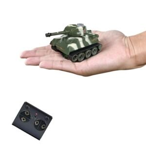 Ouhgnoh Mini WWII German Tiger 1 72 RC Scale Model Tank Remote Control Toy