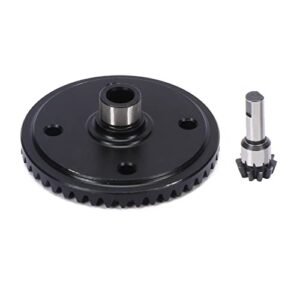 RCAWD 40CrMo Main Diff Gear 43T Spiral and Main Input Gear 10T Spiral Cut Upgrades for ARRMA 6S Models