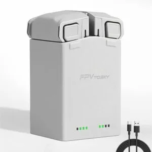 Amazear Dual Battery Charging Hub for DJI Mini 4 Pro and Mini 3 Pro Fast Charging RC Batteries