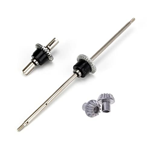 KingVal Replacement Front and Rear Differential with 2PCS 12T Diff Gear RC Parts for WLtoys 12427 12428 124006 RC Car at Cactus RC Hobbies