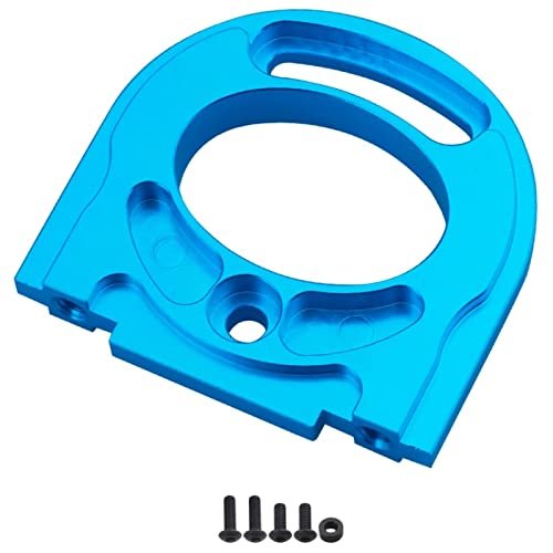 Aluminum Adjustable Motor Mount Heat Sink for Tamiya 1/10 RC Body Shells TT02 54558 Blue