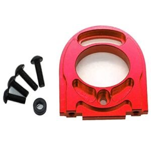 Best Tamiya RC Car for Beginners Aluminum Adjustable Motor Mount Heat Sink for 1/10 Tamiya TT02 54558 Red