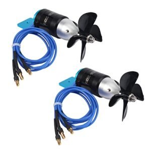Pasotim 2X IPX8 Waterproof Underwater Thruster 2838 350KV 2.4KG Thrust Brushless Motor with 55mm 60mm Propeller