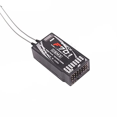 Scott Scale RC JR 1X F701 7CH 2.4GHz Receiver Compatible with Spektrum DSMX Transmitter