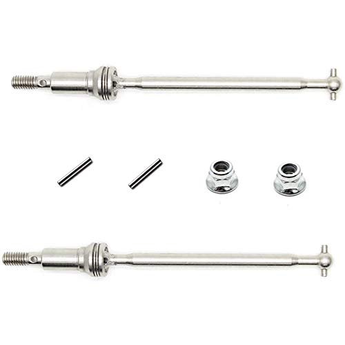 KVSERT RC Sailplane Plans Compatible Front CVD Drive Shaft Set for 9130 RC Car