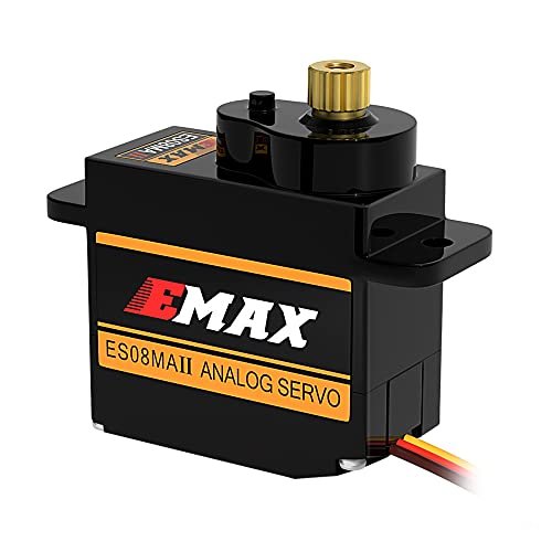 EPINON Emax Servo ES08MAII High Torque 12g Analog RC Servo for 30cc Petrol RC Car Upgrades