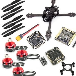 SpeedyFPV 220mm Stretch FPV Racing Drone Kit F4 NOXE Flight Controller GT2205 Motors 40A ESC 2 4S