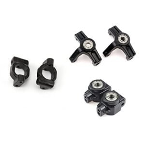KingVal Replacement Plastic Front Rear Wheel Axle Seat C Shaped Seat RC Parts for WLtoys 104001 104002 104072 RC Car