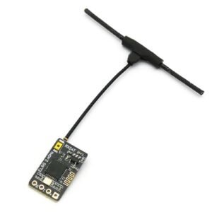 JHEMCU RX24T 2.4GHz Micro Receiver ExpressLRS ELRS 0.6G RC Receiver with T Antenna