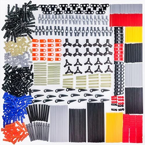 ASTEM Technic EV3 Replacement Building Blocks Perfect for Painting RC Body with Regular Spray Paint Includes Axles and Bionicle Parts