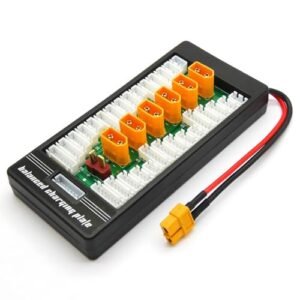 SpeedyFPV XT60 2 6S LiPo Battery Parallel Charging Board for Simple Foam Board RC Plane Enthusiasts