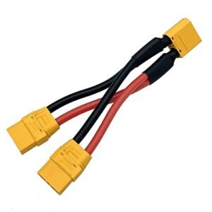 XT90H XT90 Plug Parallel Battery Connector Cable for RC Tire Balancer 1 10 Quadcopters Multirotors and LiPo Batteries