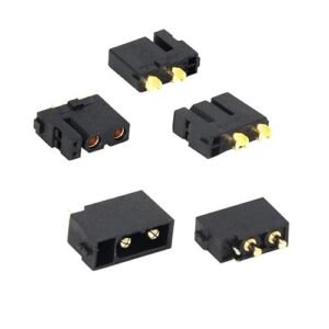 Amass XT30 9053 Volitation RC Helicopter Aircraft Parts Gold Plated Plug with Signal Pin for XT30U Adapter