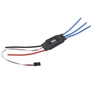 HobbyPower 30A Brushless Motor ESC Convert Gas RC Plane to Electric 2 6S Speed Controller UBEC 3A 5V