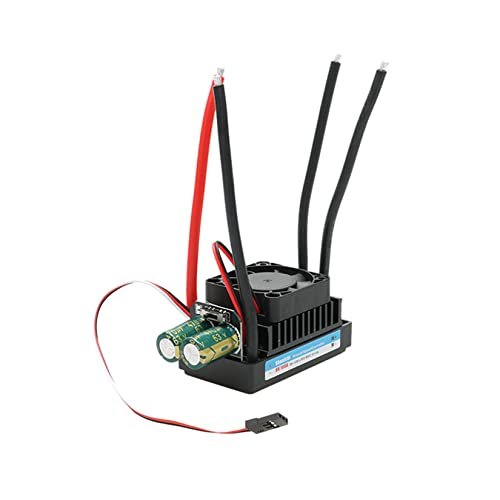 XYZ Brand 100A Dual Way Brushed ESC High Power DC 12V to 48V Electric Speed Controller for RC Lawn Mower Plane and 1/5 Baja Car