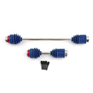 TRAXXAS 1/10 E REVO 2.0 RC Car Front Rear Center Drive Shaft 2Pcs Upgrade Metal Axial Blue at RC Willey Clearance Center Provo Utah