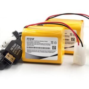 Lunggwey 7.2V 1000mAh AA NI CD Battery Pack with Tamiya Plug for Arduino RC Car Tutorial Projects