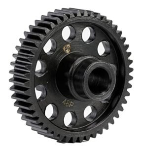 Powerhobby 48P 48T Steel Spur Gear Compatible with Traxxas 4 Tec 2 0