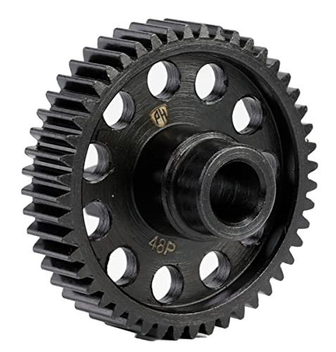 Powerhobby 48P 48T Steel Spur Gear Compatible with Traxxas 4 Tec 2 0