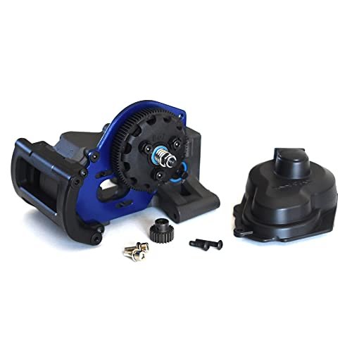 Traxxas Pro Series Magnum 272R Transmission Bundle with 86 Tooth Spur Gear 23 Tooth Pinion Fully Assembled for 1/10 2WD Slash Stampede Rustler Bandit F 86 Sabre RC Jet