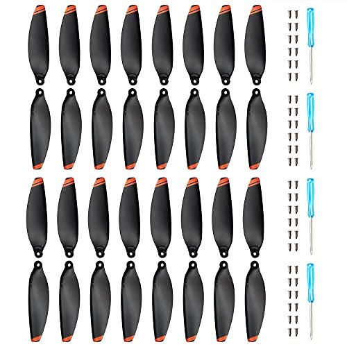 32pcs GTENG T906W Mini RC Quadcopter Replacement Propellers Blades Quick Release Low Noise Spare Parts
