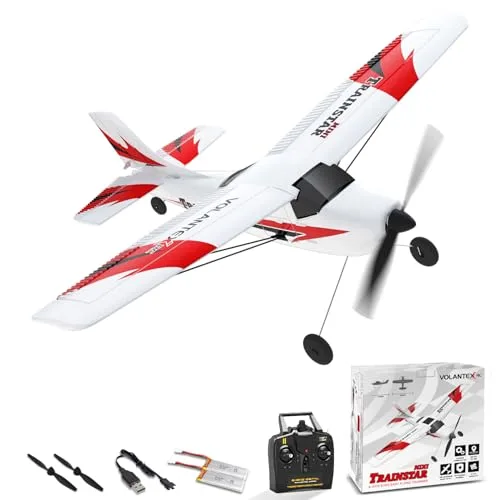 VOLANTEXRC TrainStar Mini RTF Trainer RC Plane 2.4GHz 3 Channel Ready to Fly with Xpilot Stabilization System