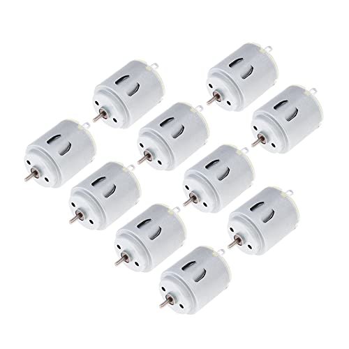 ChgImposs R260 DC Motor 3V 12300RPM for Small RC Plane Plans DIY Toy Models and Home Appliances