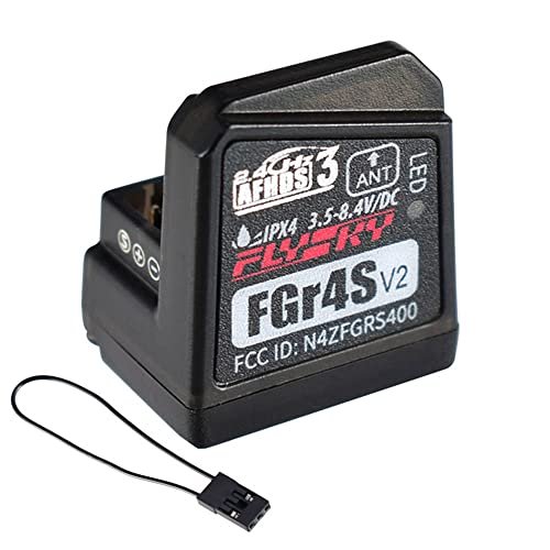 Flysky FGR4S V2 Receiver 2.4Ghz 4 Channel AFHDS 3 for Noble RC Radio Transmitter