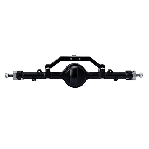 TRIPPER Aluminum D90 Front Rear Axle 2 Pack for 1/14 Scale RC Hydraulic Dump Truck 1/10 Scale Truck Adult