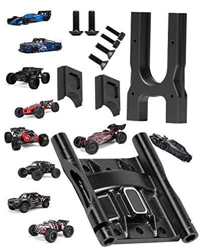 WPL RC Truck Upgrades Aluminum Center Diff Mount for ARRMA 1/8 Kraton Notorious Outcast Talion Typhon 1/7 Felony Infraction Fireteam Mojave Limitless